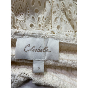 Cleobella 'Lucca' White Mini Dress Size S