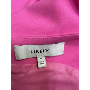 Likely 'Merilou' Pink Polyester Dress Size 0