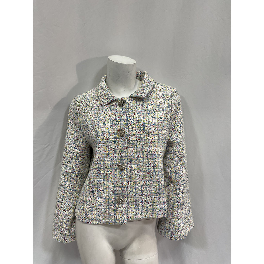 Hill House Home 'The Bea' Grey Polyester Jacket Size XS