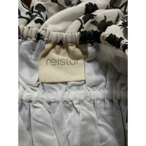 Reistor 'Reg' Black Strappy Tiered Maxi Dress Size M