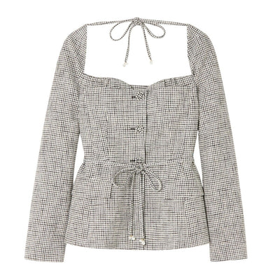 Altuzarra Belted Black Aphelion Jacket Size FR 36 / US 4