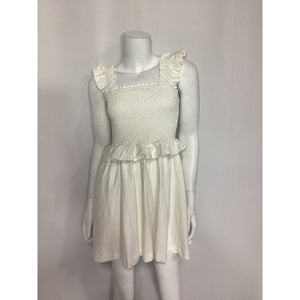 Tularosa 'Hillary' White Linen Mini Dress Size XXS