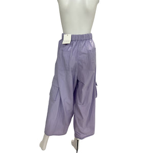The Frankie Shop 'Celeste' Purple Nylon Cargo Pants Size XS / S - NWT