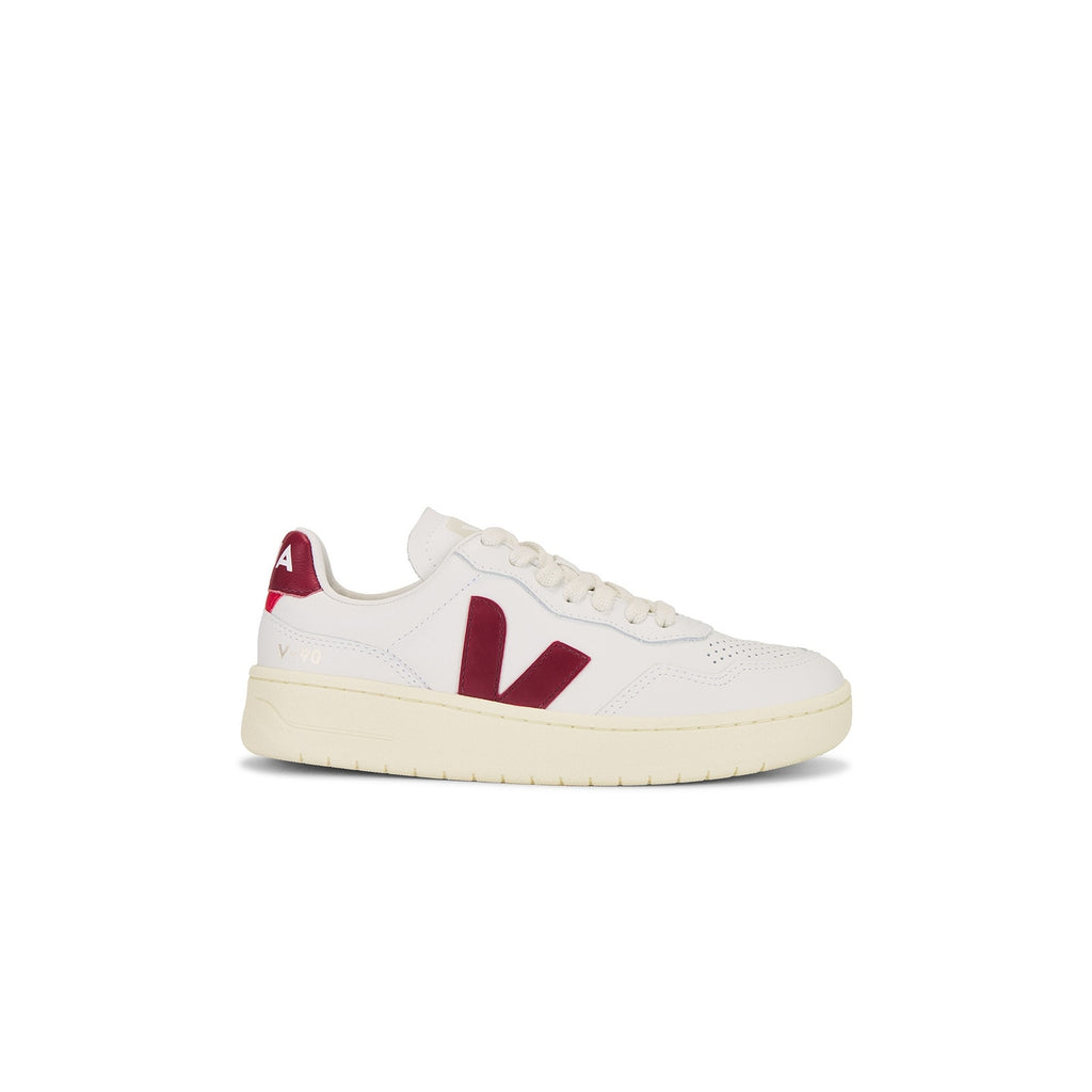 Veja 'V-90' White Leather  Sneaker Size 7