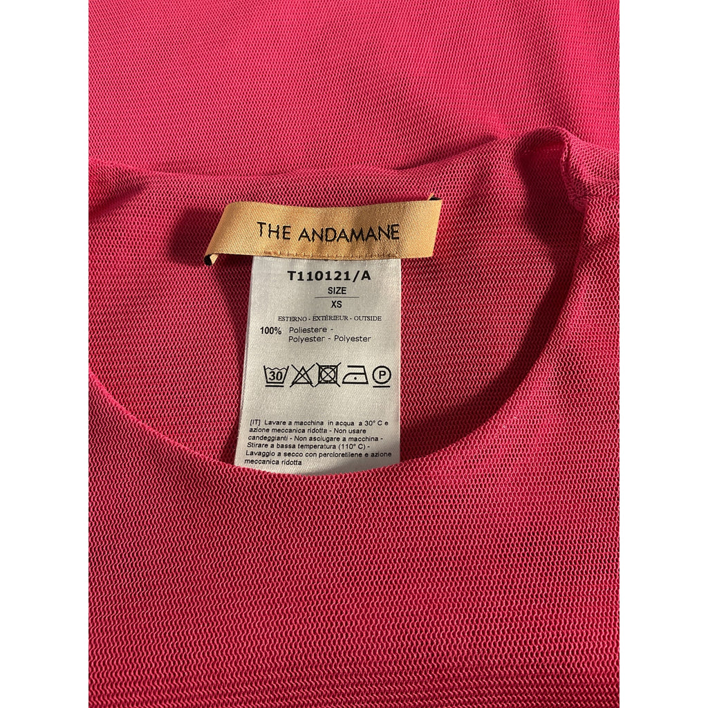 The Andamane 'Ivy' Pink Midi Dress Size XS