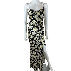 Nicholas Elegant Fan Floral Simone Gown Size 2