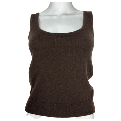 Reformation Cozy Brown Monaco Tank Top Size S