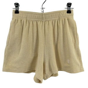 Sporty & Rich Terry Lemon Shorts Size M