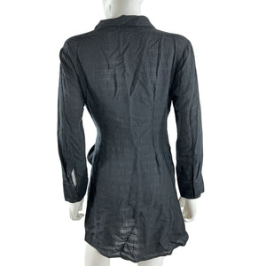 L Space Textured Black Daydream Tunic