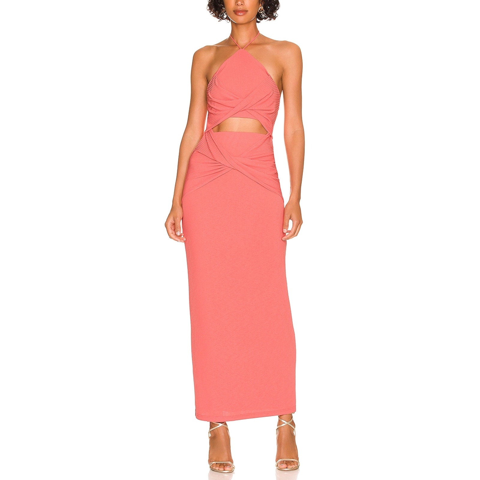 Significant Other 'Hallie' Pink Polyester Dress Size 4