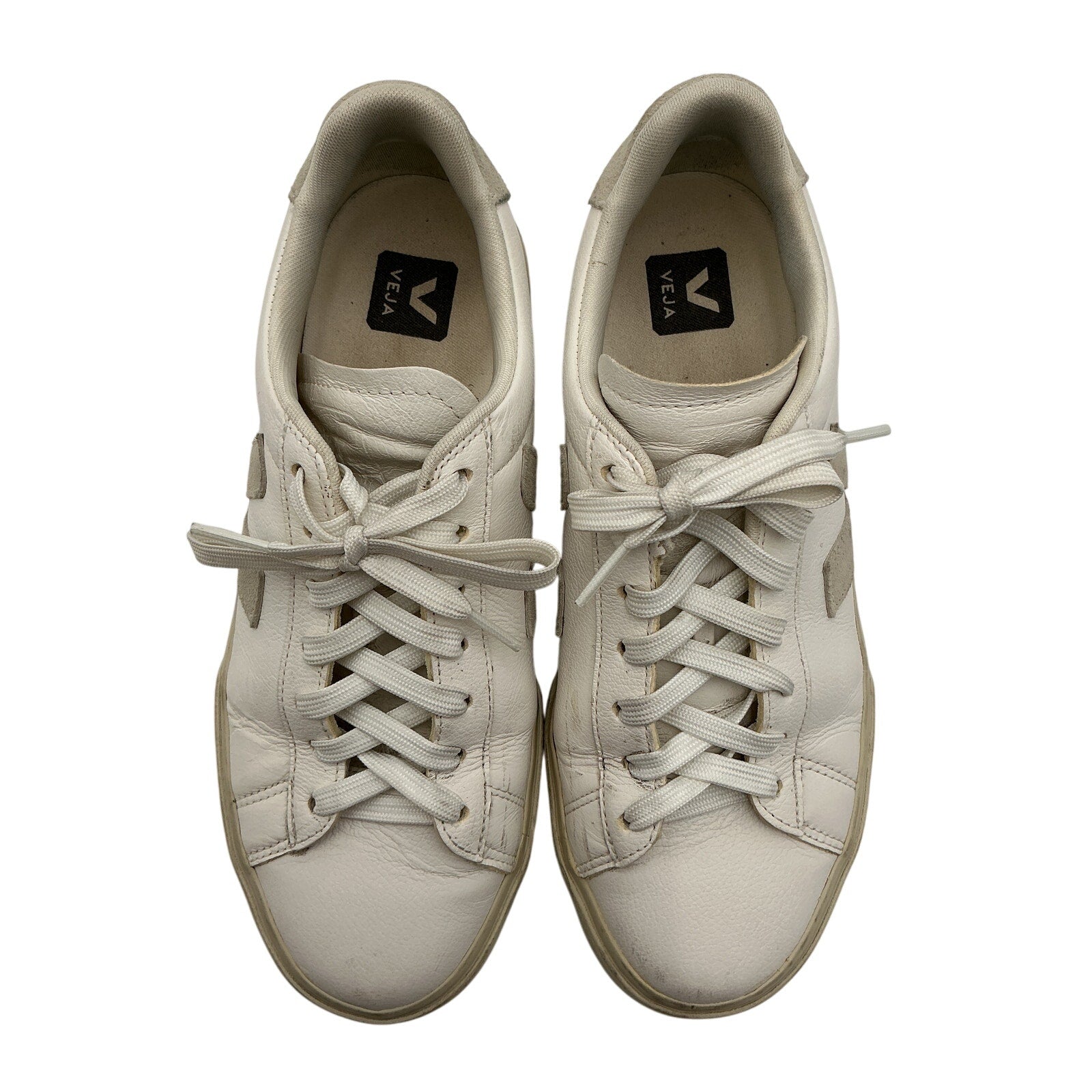 Veja 'Campo' Beige Leather Sneaker Size 10
