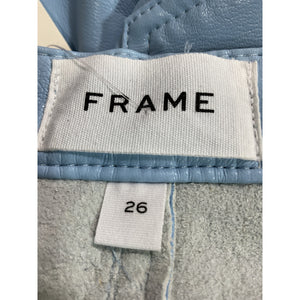 Frame 'Le High' 'N' Blue Tight Straight-Leg Pants Size 26