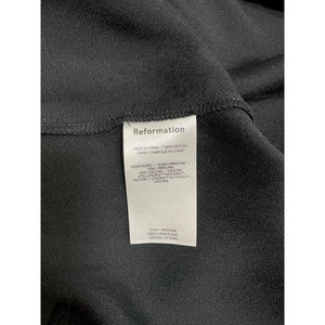 Reformation 'Nori' Black Viscose Skirt Size 2 - NWT
