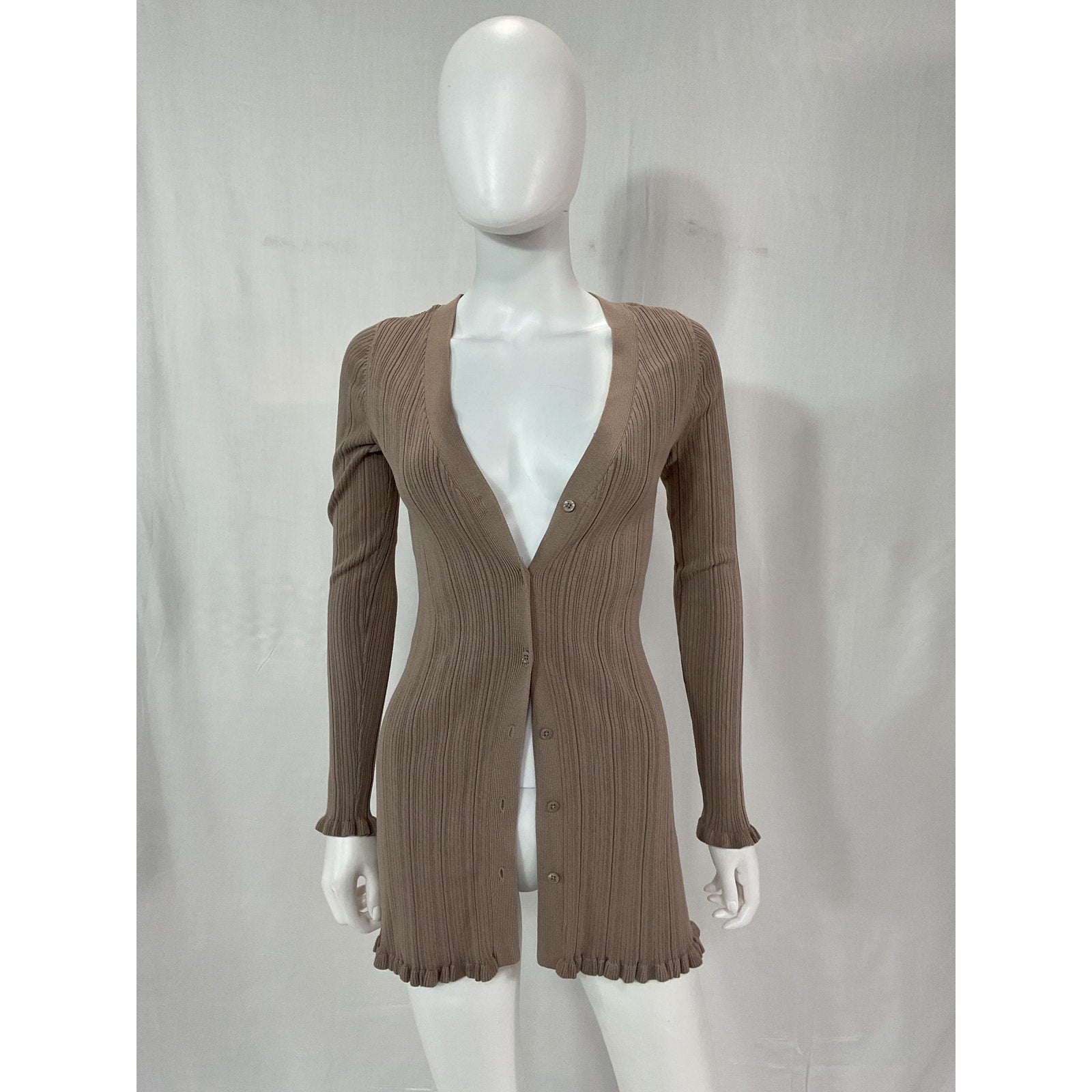 Tularosa 'Variegated' Tan Rib Cardi Size XS