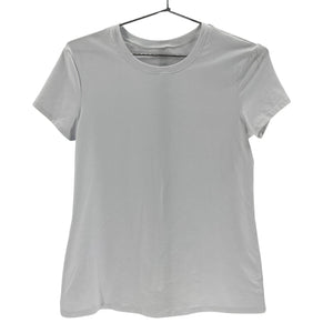 Alo Yoga Soft White Finesse Tee Size M