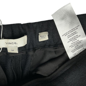 Vince Cozy Black Wool Pull-On Pants Size S / P