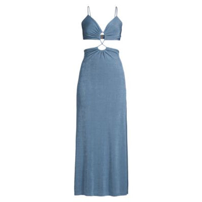 Significant Other Cutout Blue Yara Dress Size 6