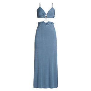 Significant Other Cutout Blue Yara Dress Size 6