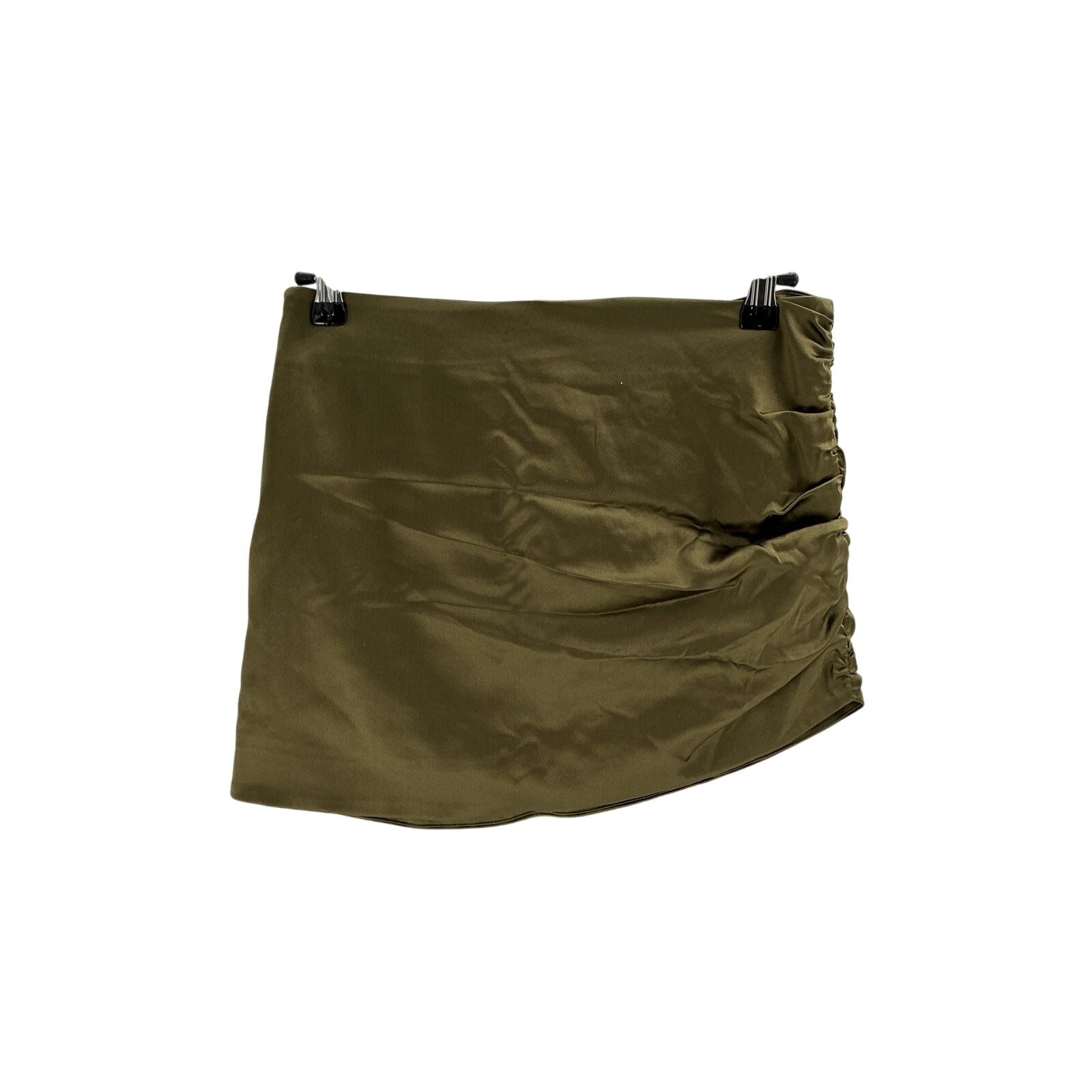 Ser.O.Ya 'Sapo' Green Silk Mini Skirt Size XS