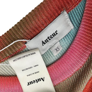 Auteur Ribbed Multicolor Clover Dress Size XS