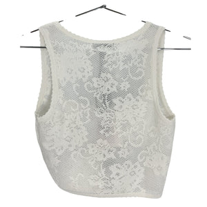 Majorelle Lacy White Narcisa Top Size XS
