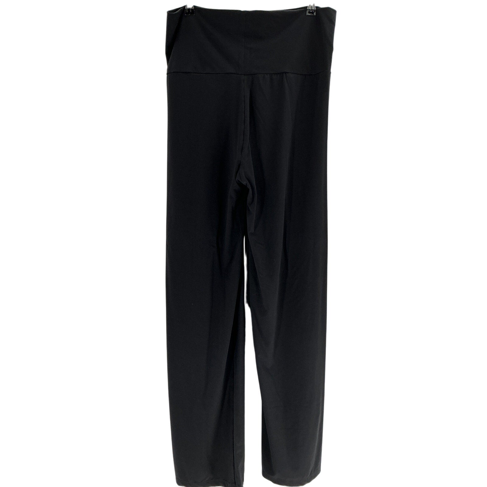 Hatch The Ultimate Black Viscose Before, During & After Perfect Pant Size M