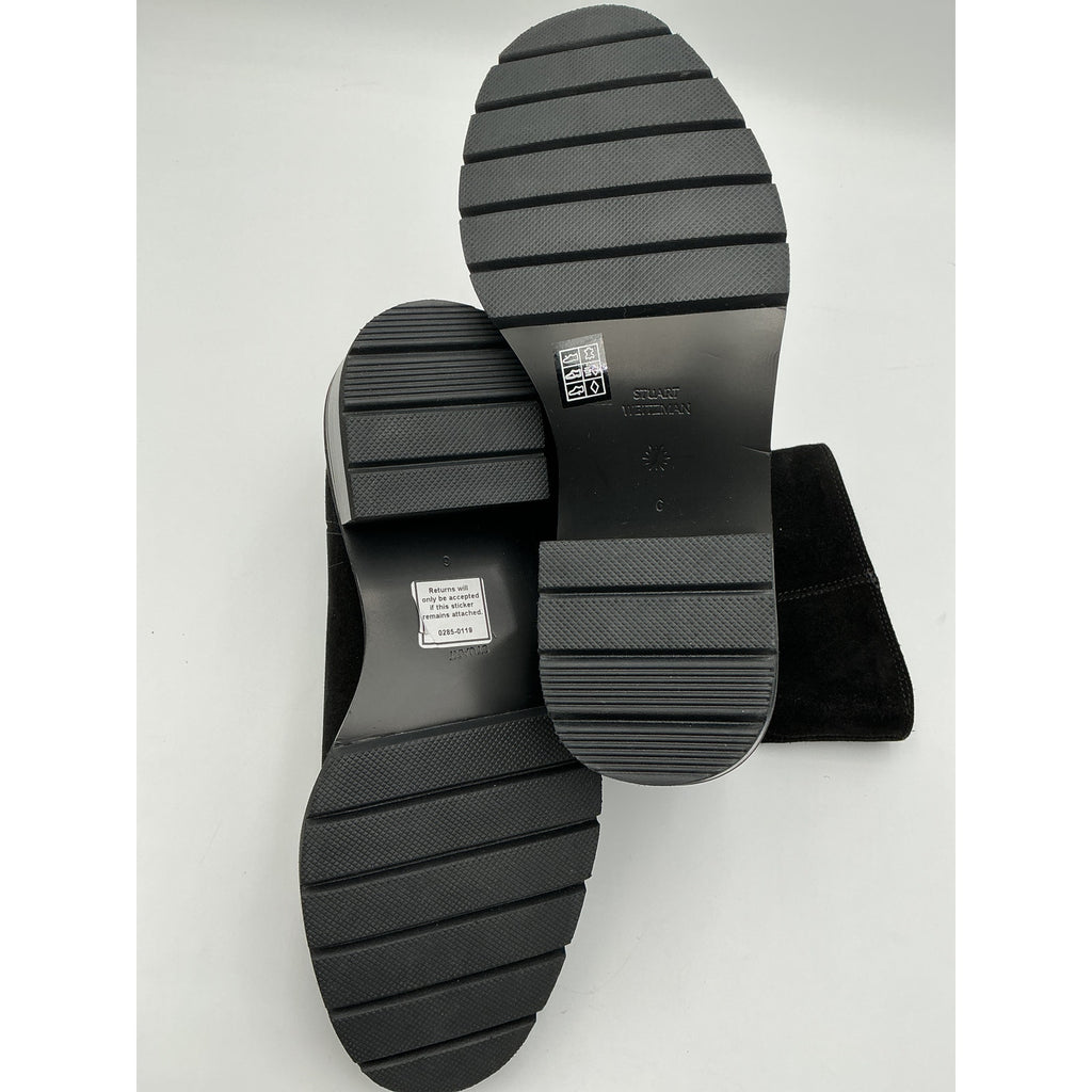 Stuart Weitzman 'Moto' Black Boots Size 6