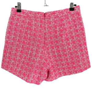 L'Agence Textured Pink Ashton Shorts Size 4
