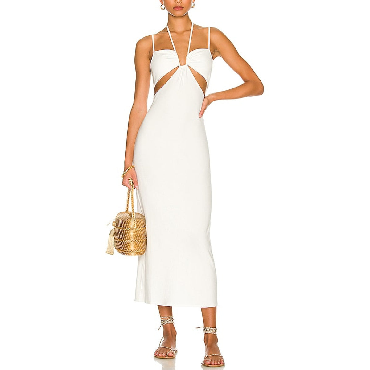 L*Space 'Naomi' White Dress Size M