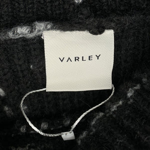 Varley Marled Black Turtleneck Sweater Size S