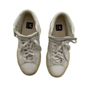 Veja Rubber Trimmed White Minotaur Sneakers Size 6