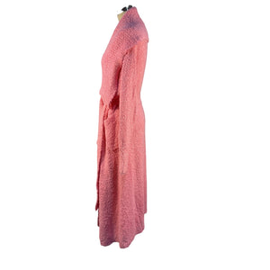 Ser.o.ya Boucle Pink Rue Cardigan Size S