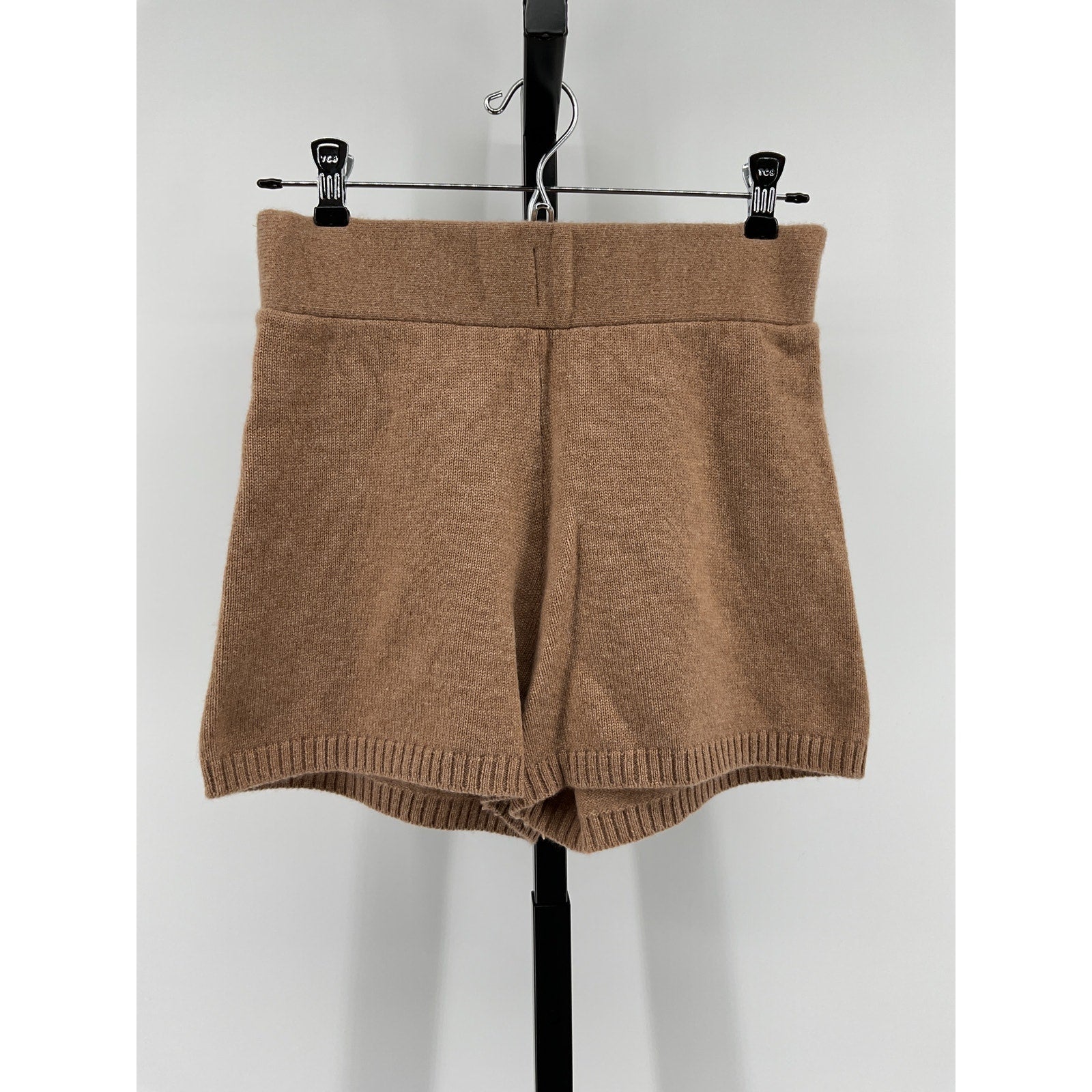 Lisa Yang 'Winnie' Brown Cashmere Shorts Size 1