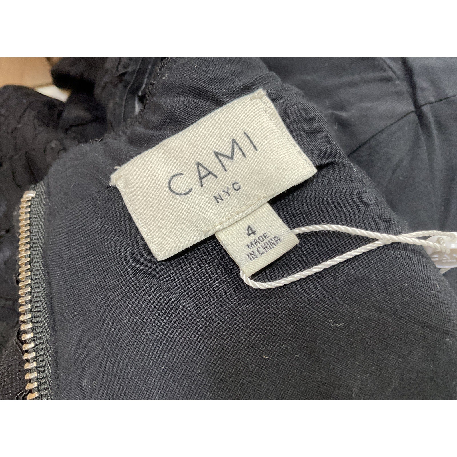 Cami Nyc 'Samira' Black Blazer Top Size 4