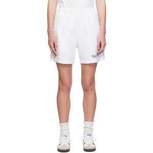 Sporty & Rich '94 Racquet Club' White Shorts Size L