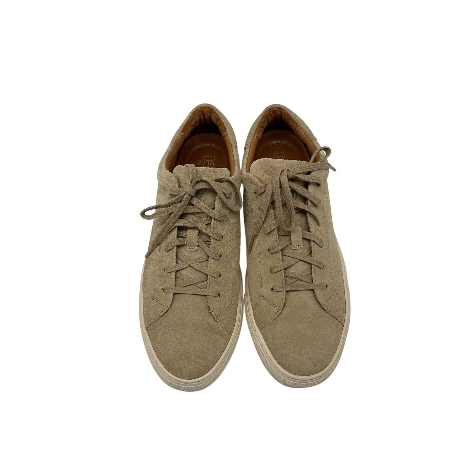 Polo Ralph Lauren 'Jermain' Beige Suede Ii Sneakers Size 11