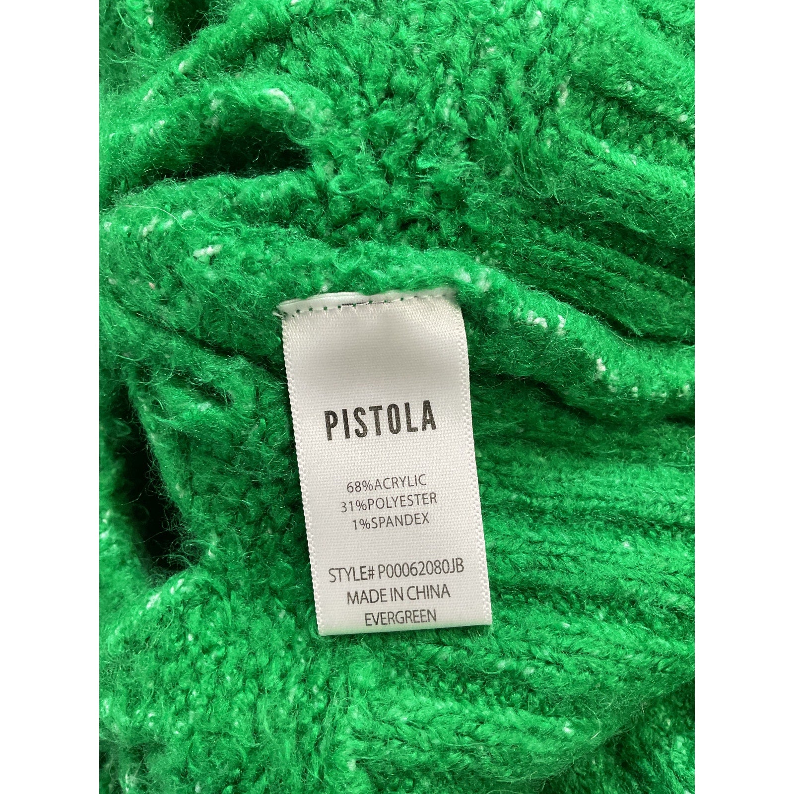 Pistola Green Darya Sweater Size L