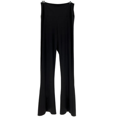 Norma Kamali Flared Black Spat Pants Size M