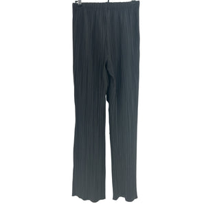 Anine Bing Pleated Black Billie Pants Size S