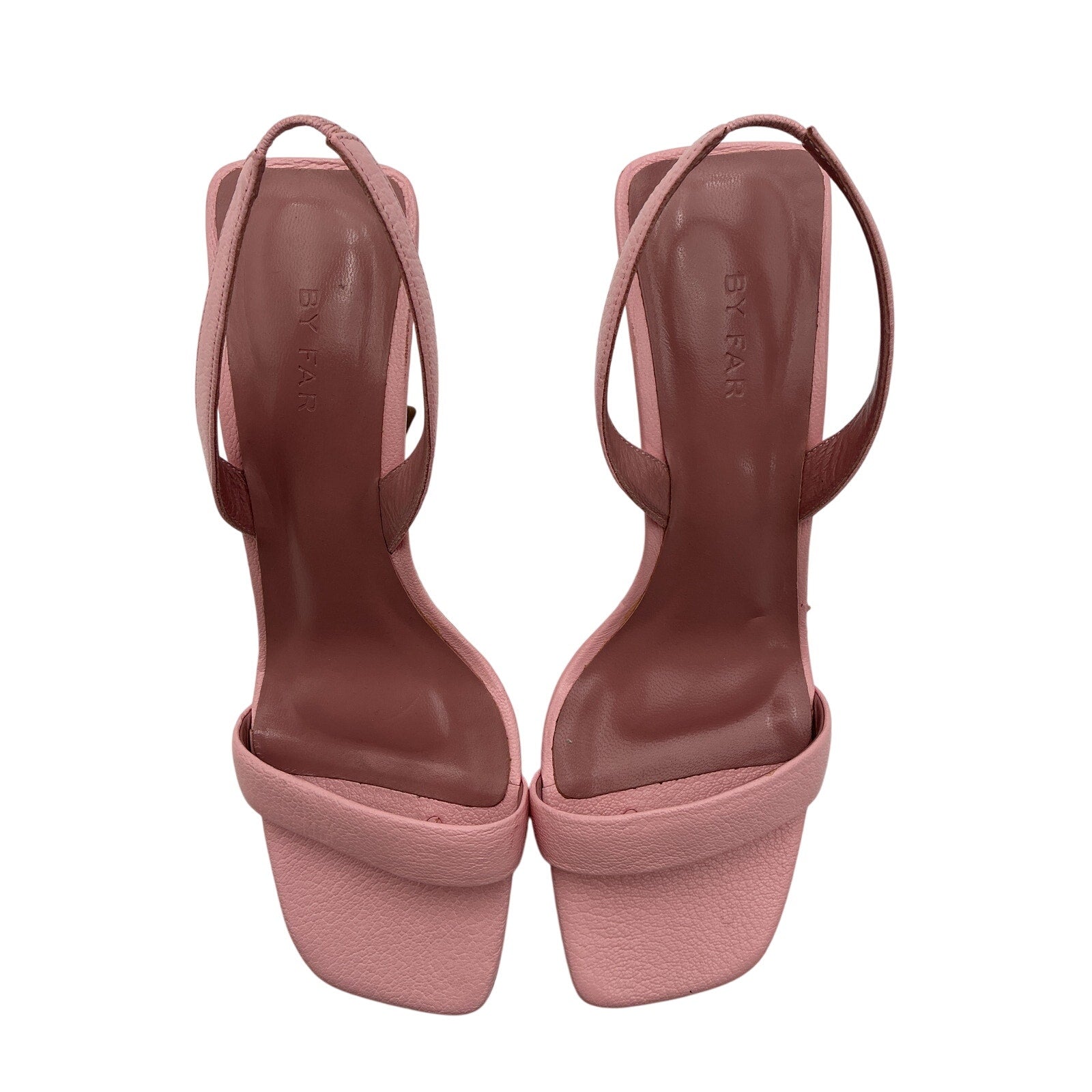 By Far 'Lotta' Purple Leather Slingback Sandals Size 8