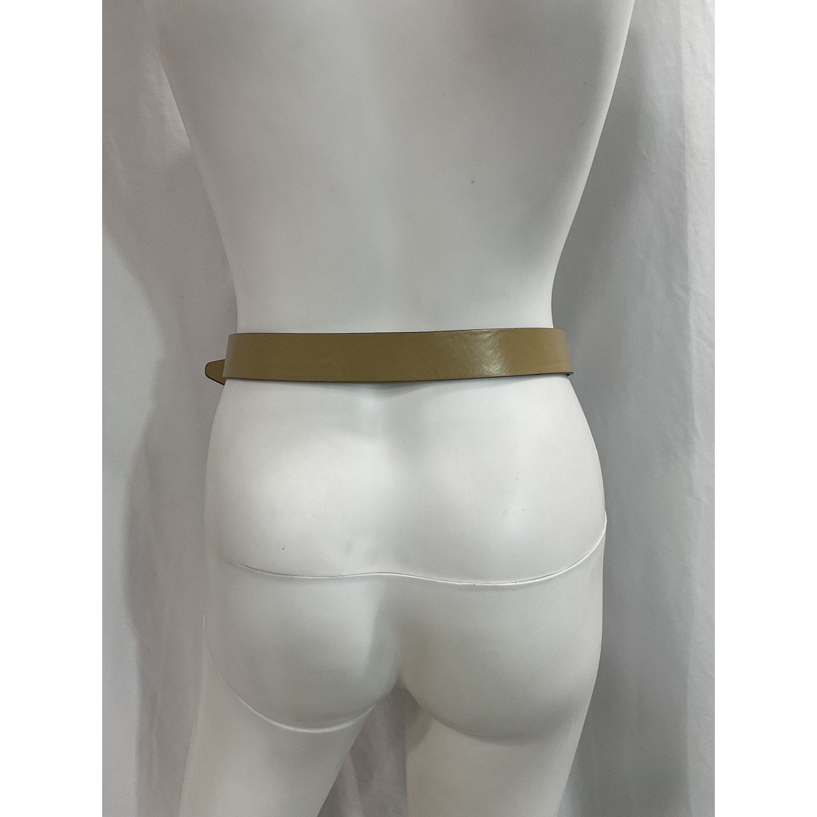 Rag & Bone 'Boyfriend' Tan Leather Belt Size XS