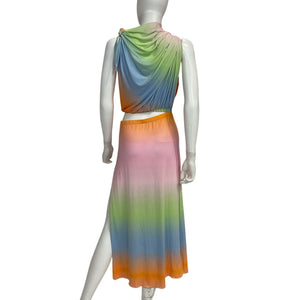 Siedrés Draped Multi Safiya Midi Dress Size EU 34 / US 2