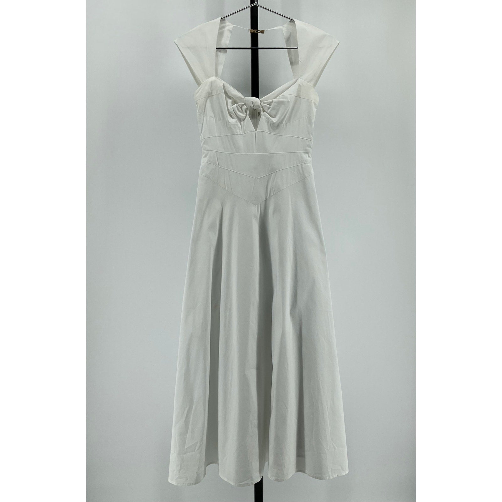 Cult Gaia 'Magnolia' White Silk Dress Size 0