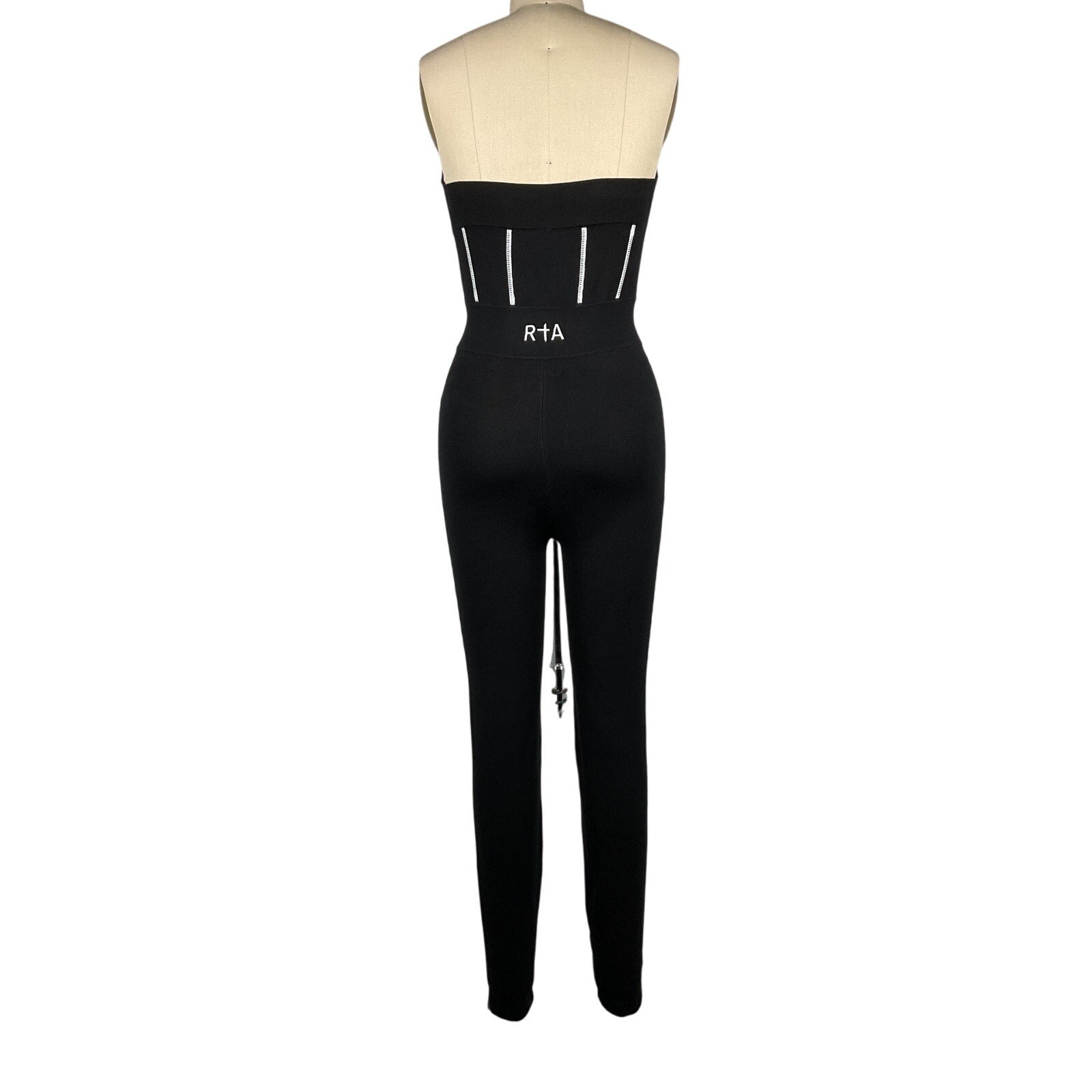 Rta 'Otavia' Black Cotton Jumpsuit Size S