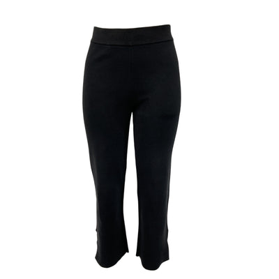 L'Academie Cozy Black Kaden Knit Size S Pants