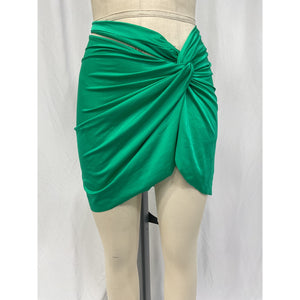 Baobab Maple 'Pareo' Green Nylon Skirt Size XS