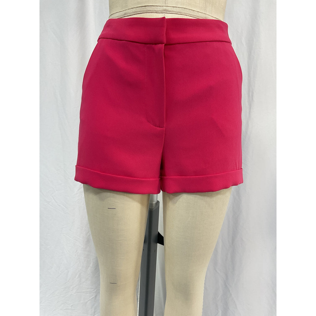 Cinq A Sept x Revolve Pink Triacetate Crepe Elaine Short Size 4