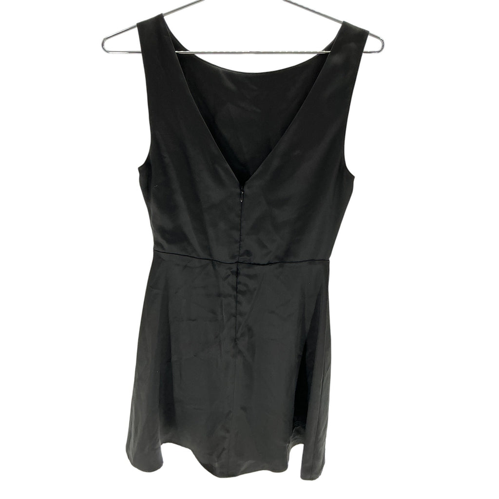 Reformation 'Zaria' Black Silk Dress Size 4