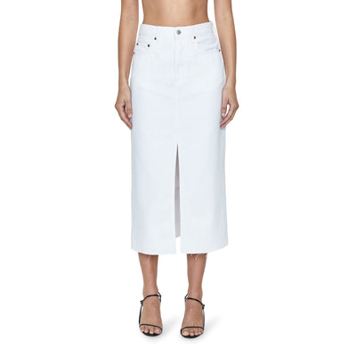 Pistola Classic White Alice Denim Skirt Size 24