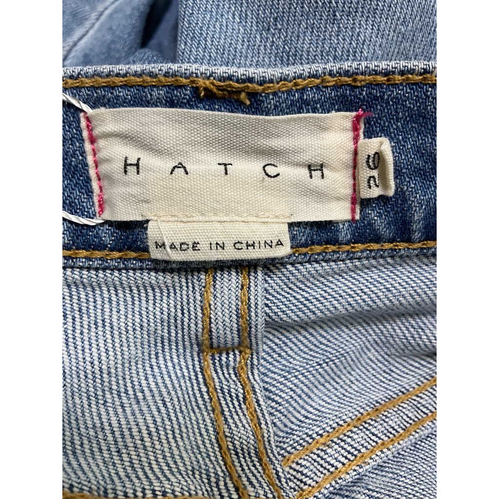 Hatch The Crop Blue Cotton Maternity Jean Size 26
